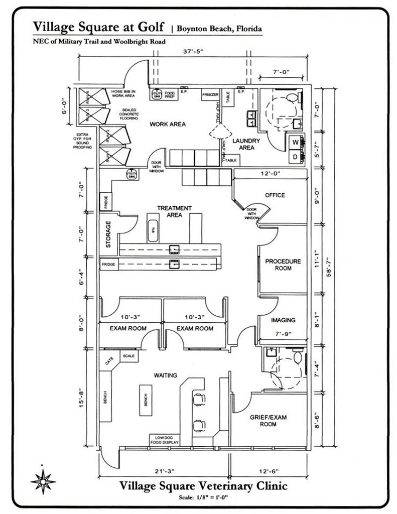 map of clinic